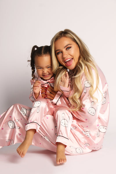 Pink Adults bunny Pyjamas
